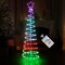 16 Modes Spiral Lighted Christmas Tree Outdoor Yard Decorations